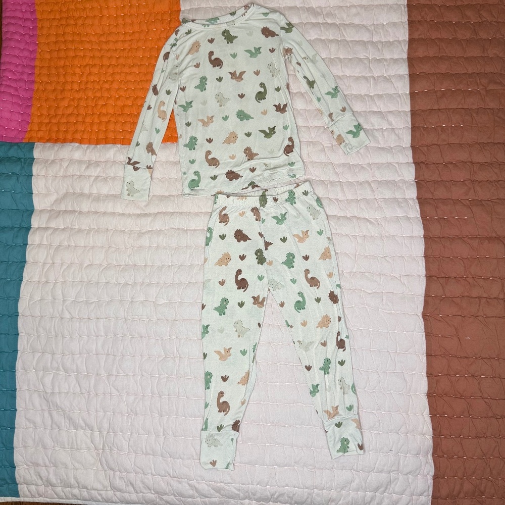 Dino Posh Peanut Jammies